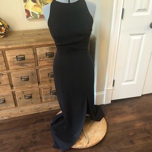 Marie St. Claire Long Cocktail Dress  Black 8